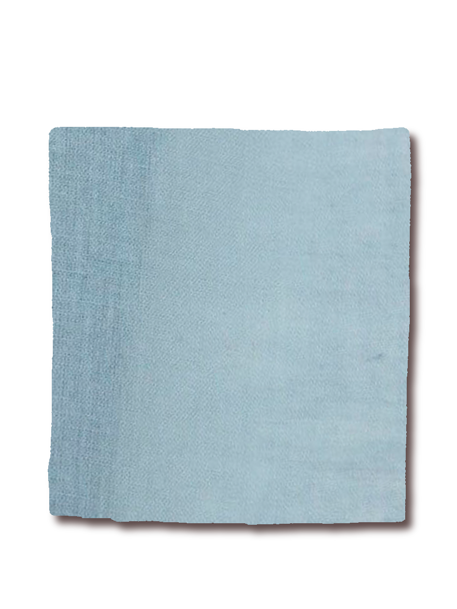 Батист бледно сине-зеленый, ткань для одежды ручной работы