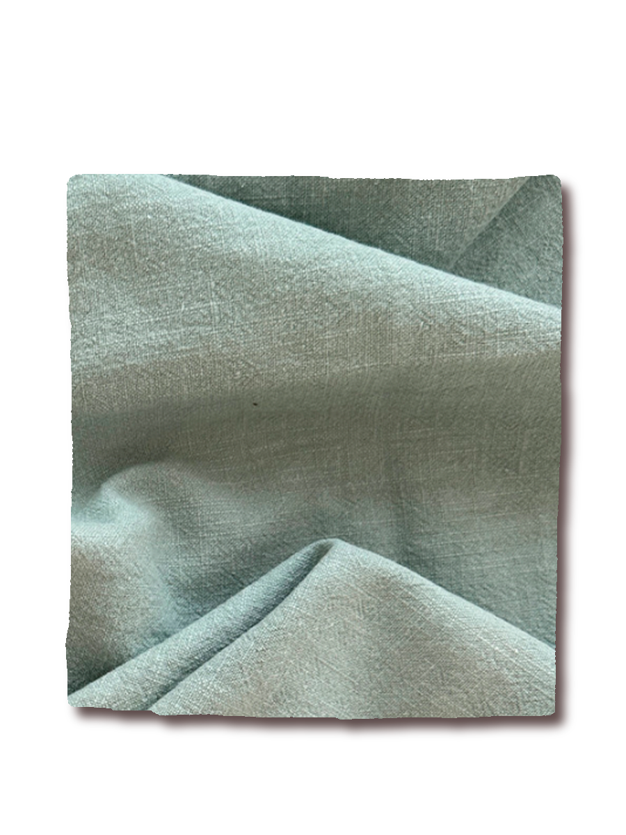 Крапива ментол, ткань для одежды ручной работы